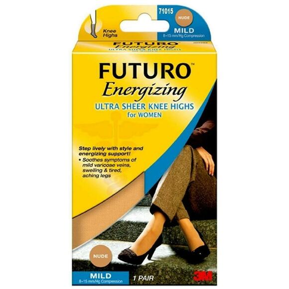 Futuro Energizing Ultra Sheer Knee Highs Women - Picture 1 of 1